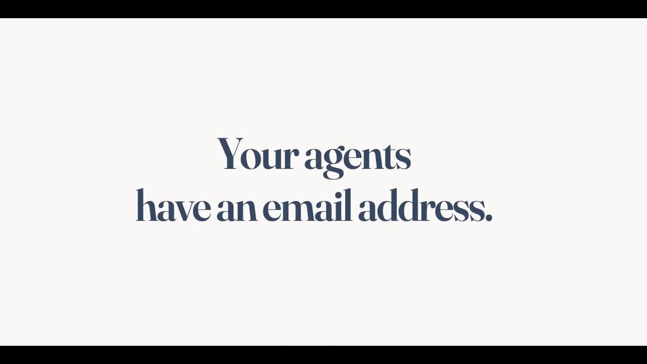How to email your AI agents